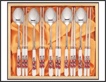 陶瓷勺筷5P
